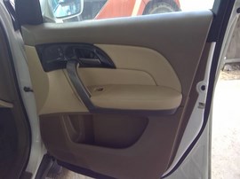 2008 ACURA MDX, WHITE, 3.7L, AWD, AT.  A26249